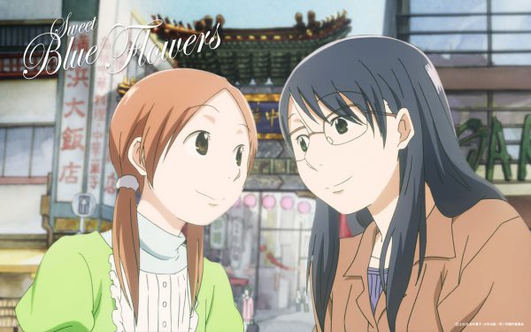 Aoi Hana 600x375 - Top các bộ phim Yuri anime hay nhất