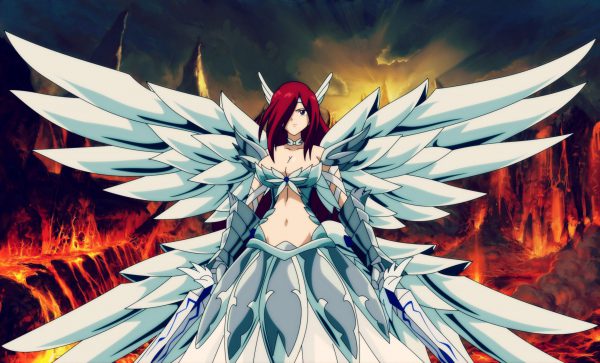 Erza Scarlet Fairy Tail 600x363 - Top 10 bộ anime có nữ chính lạnh lùng mạnh mẽ nhất