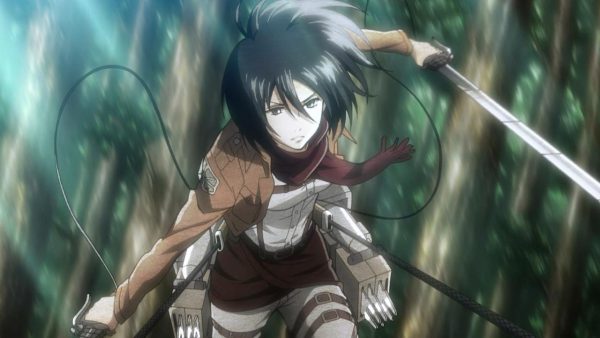 Mikasa Ackerman Attack on Titan 600x338 - Top 10 bộ anime có nữ chính lạnh lùng mạnh mẽ nhất