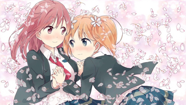 Sakura Trick 600x338 - Top các bộ phim Yuri anime hay nhất